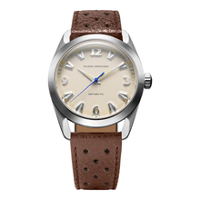 Nivada Grenchen Antarctic 35mm Eggshell Beige Luminova 35001M – Uhr 35 mm, Zifferblatt Creme