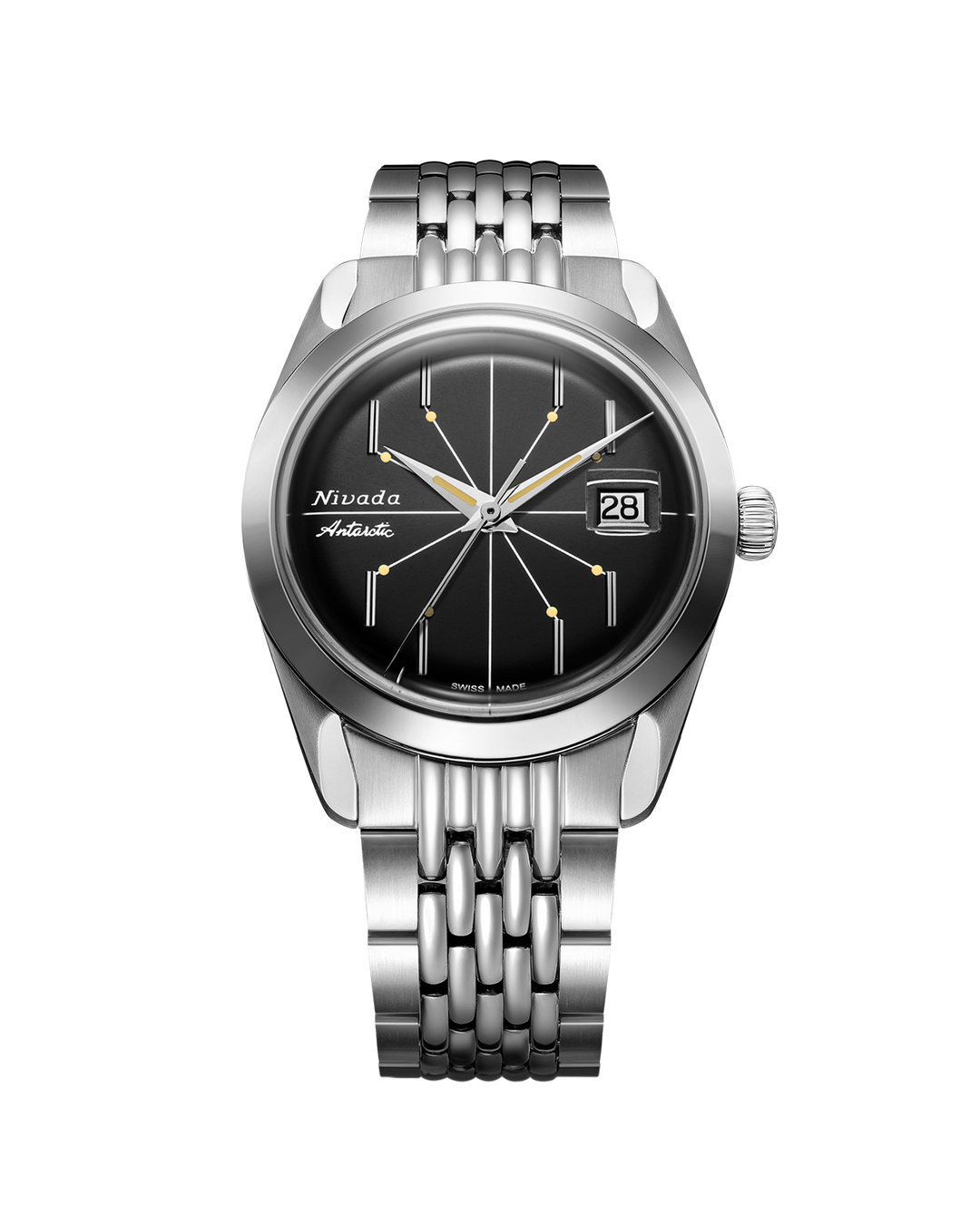 Nivada Grenchen Antarctic Spider 35mm Black 35011M – Ansicht 7
