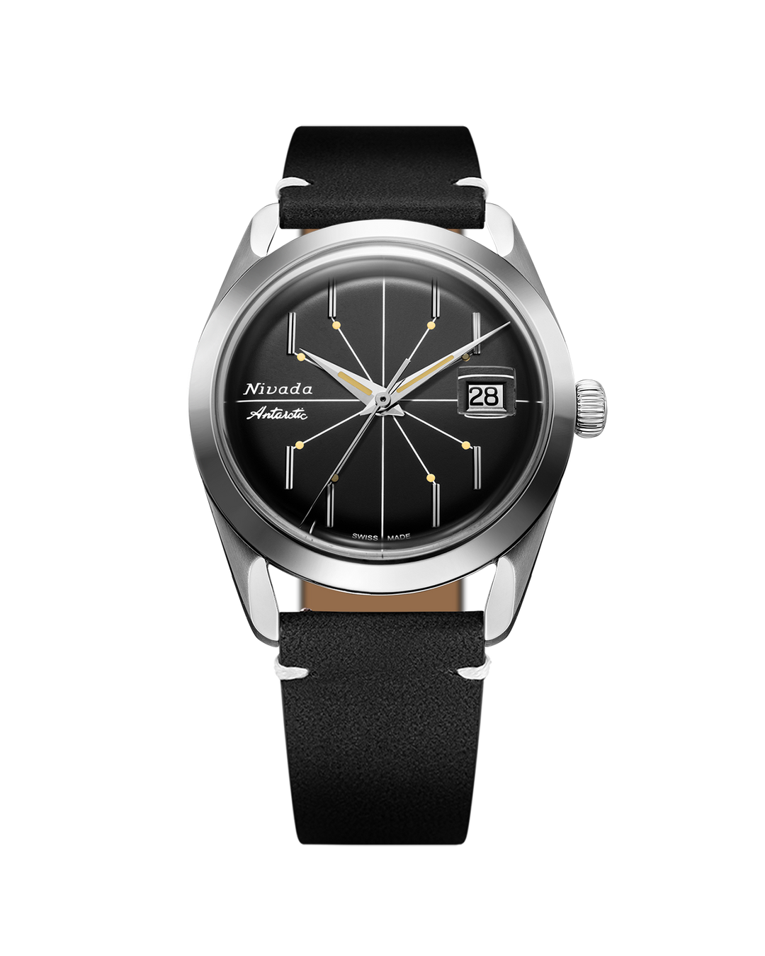 Nivada Grenchen Antarctic Spider 35mm Black 35011M – Ansicht 9