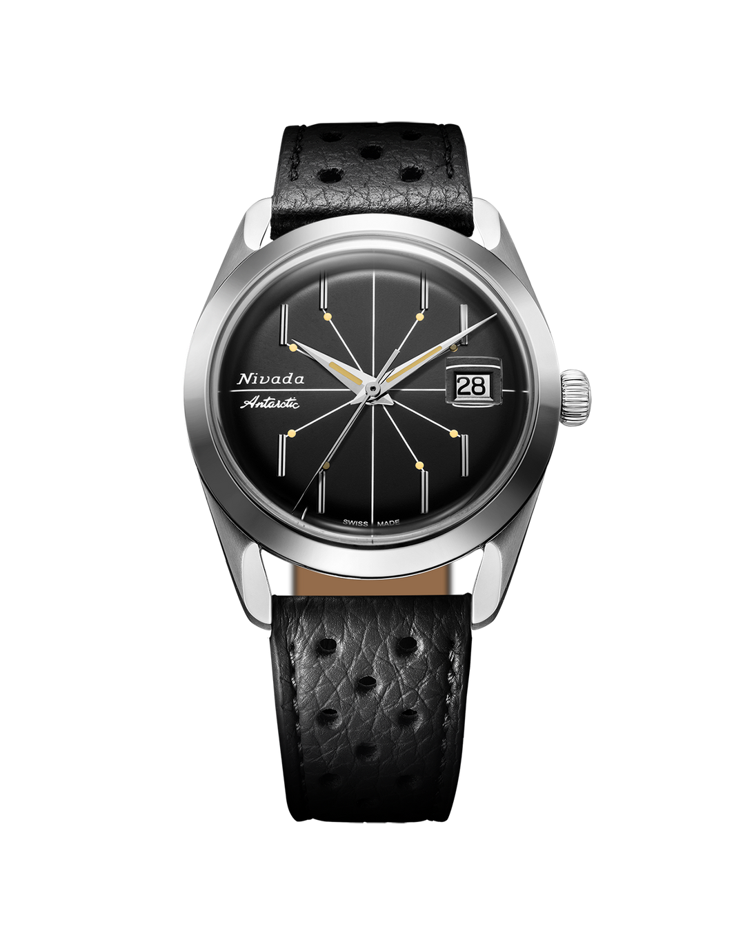 Nivada Grenchen Antarctic Spider 35mm Black 35011M – Ansicht 11