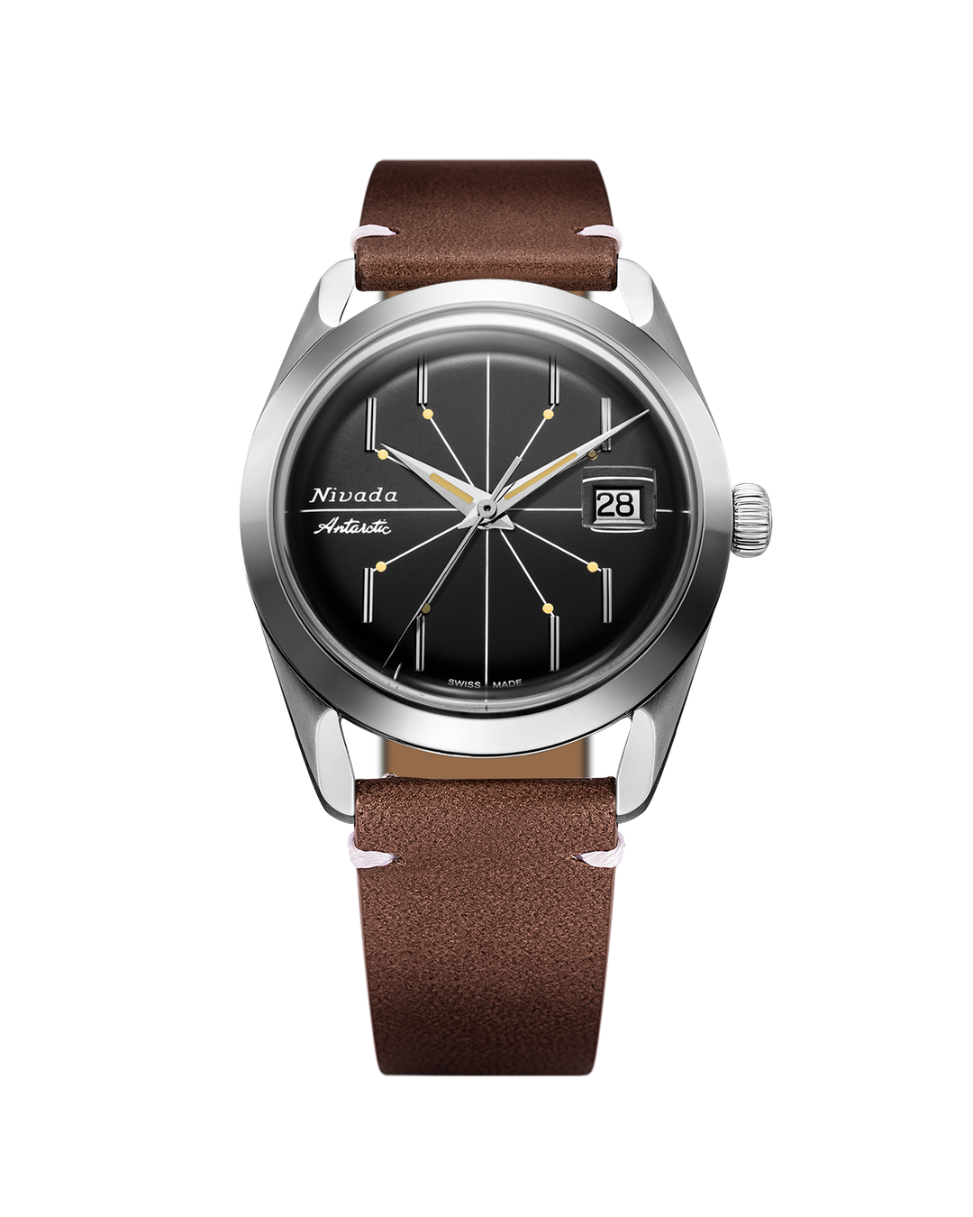 Nivada Grenchen Antarctic Spider 35mm Black 35011M – Ansicht 10