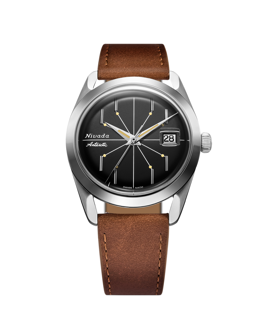 Nivada Grenchen Antarctic Spider 35mm Black 35011M – Ansicht 6