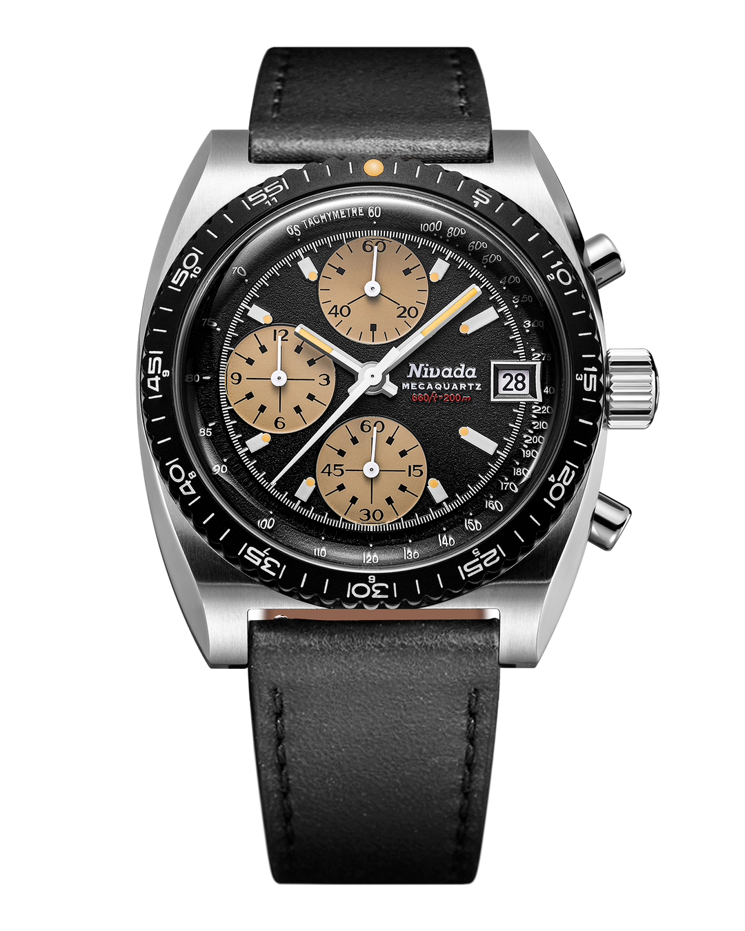 Nivada Grenchen Autochron Mecaquartz Black 77001Q – Ansicht 8