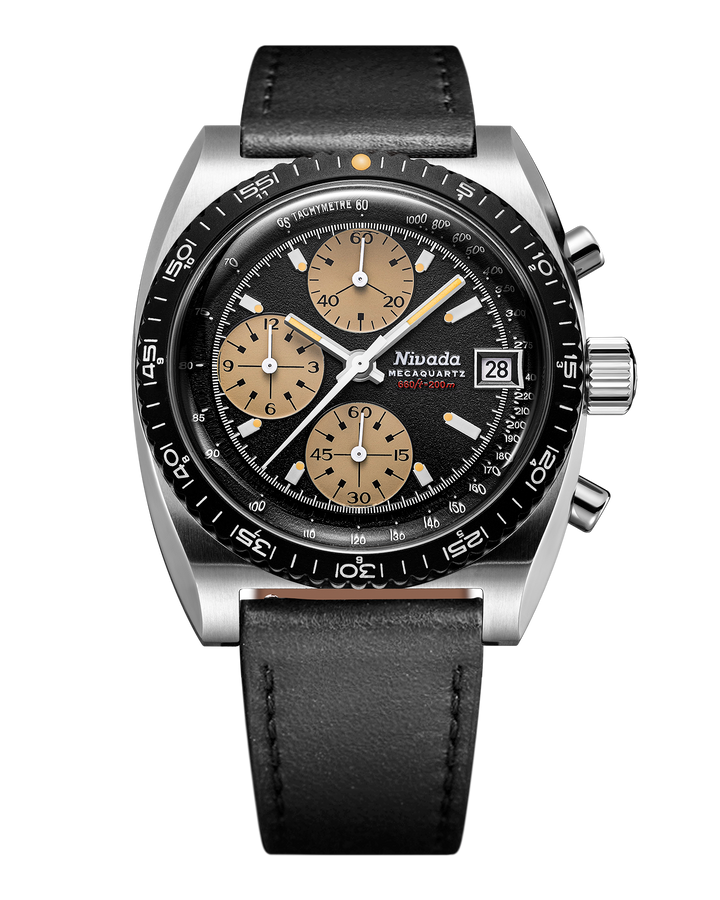 Nivada Grenchen Autochron Mecaquartz Black 77001Q – Ansicht 8