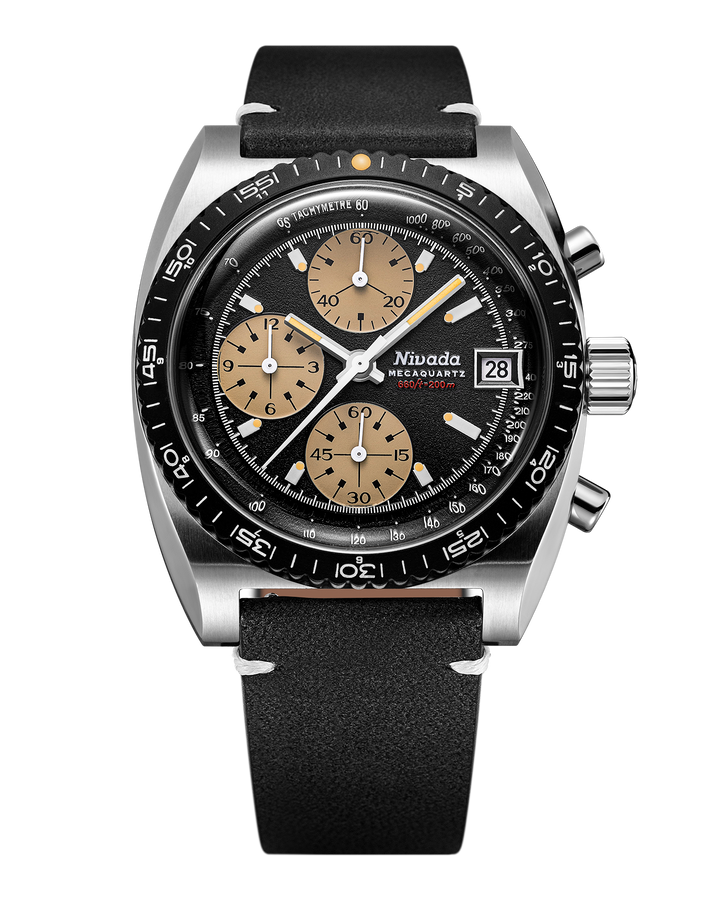 Nivada Grenchen Autochron Mecaquartz Black 77001Q – Ansicht 10
