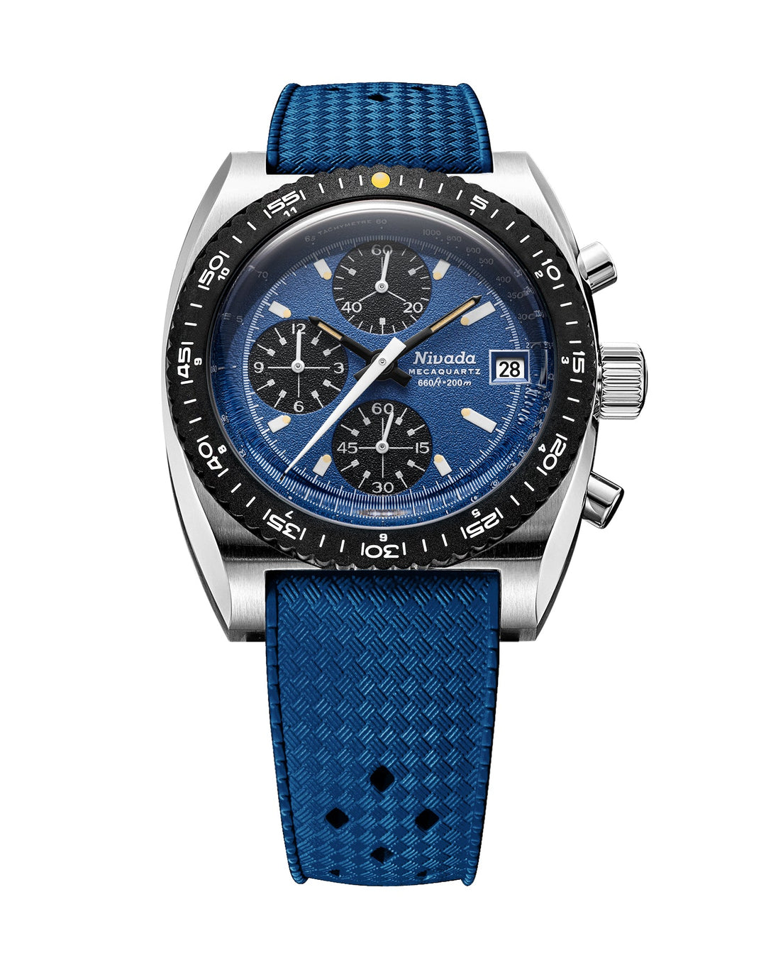 Nivada Grenchen Autochron Mecaquartz Blue 77005Q – Ansicht 7