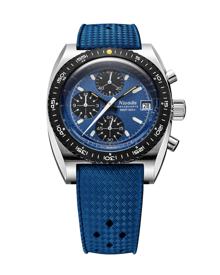 Nivada Grenchen Autochron Mecaquartz Blue 77005Q – Ansicht 7
