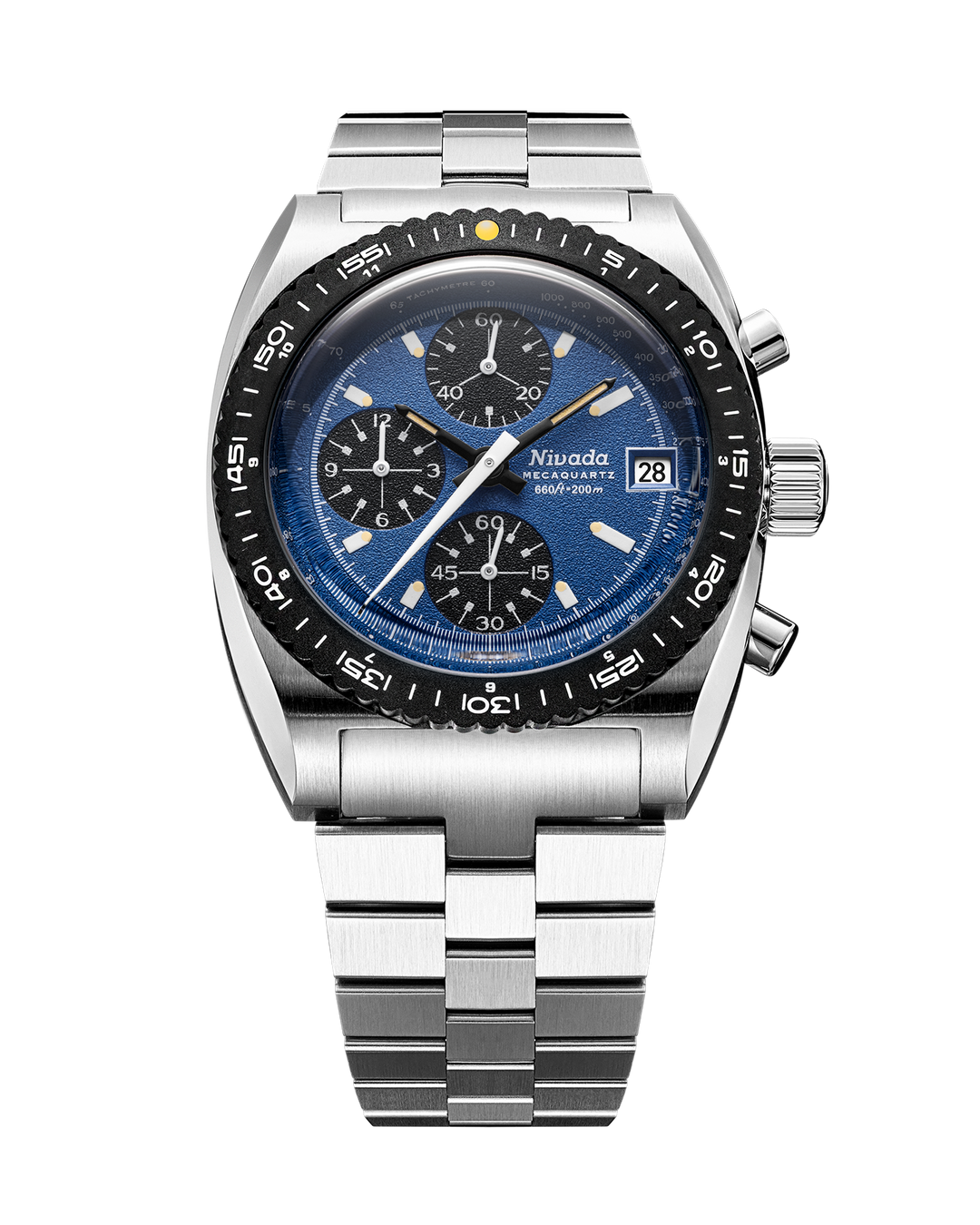 Nivada Grenchen Autochron Mecaquartz Blue 77005Q – Ansicht 6