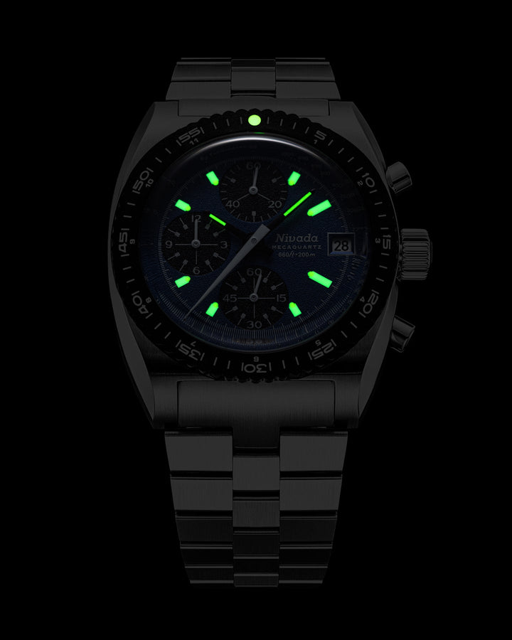 Nivada Grenchen Autochron Mecaquartz Blue 77005Q – Ansicht 5