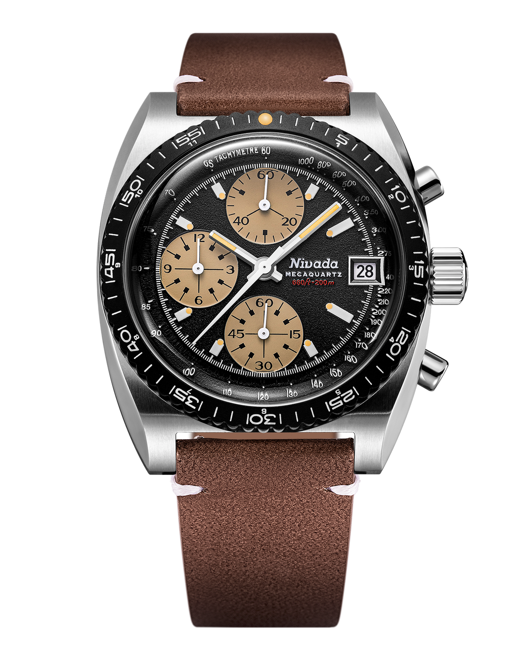 Nivada Grenchen Autochron Mecaquartz Black 77001Q – Ansicht 11