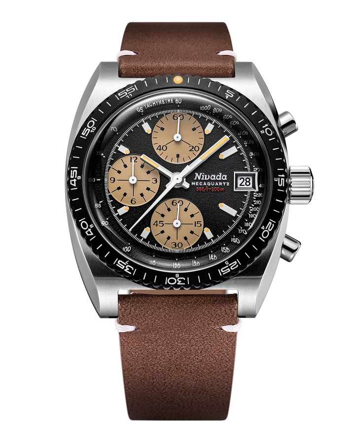 Nivada Grenchen Autochron Mecaquartz Black 77001Q – Ansicht 11