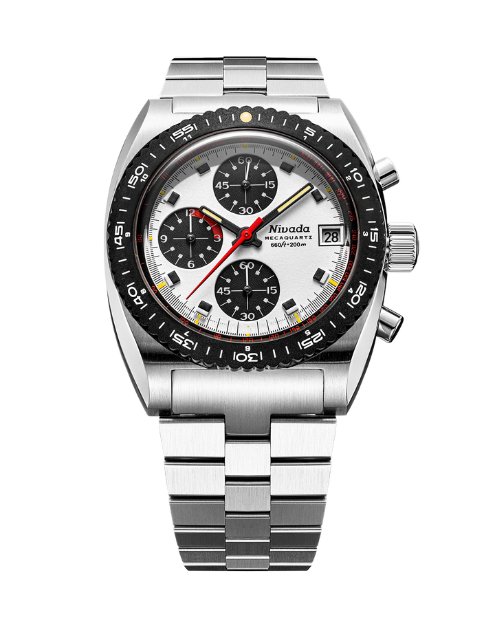Nivada Grenchen Autochron Mecaquartz Panda 77006Q – Ansicht 6