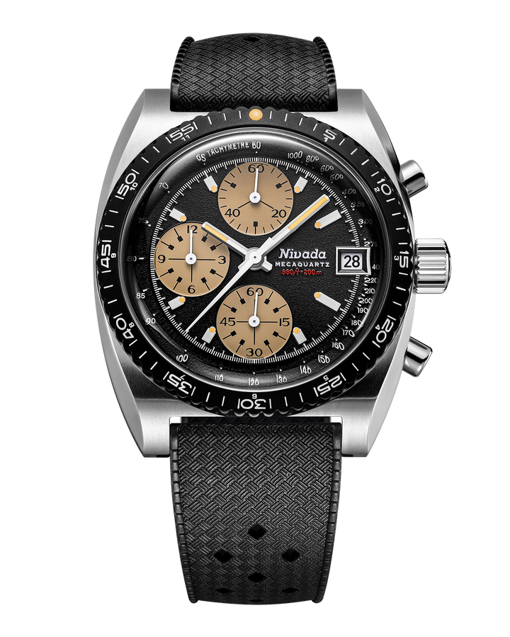 Nivada Grenchen Autochron Mecaquartz Black 77001Q – Ansicht 12