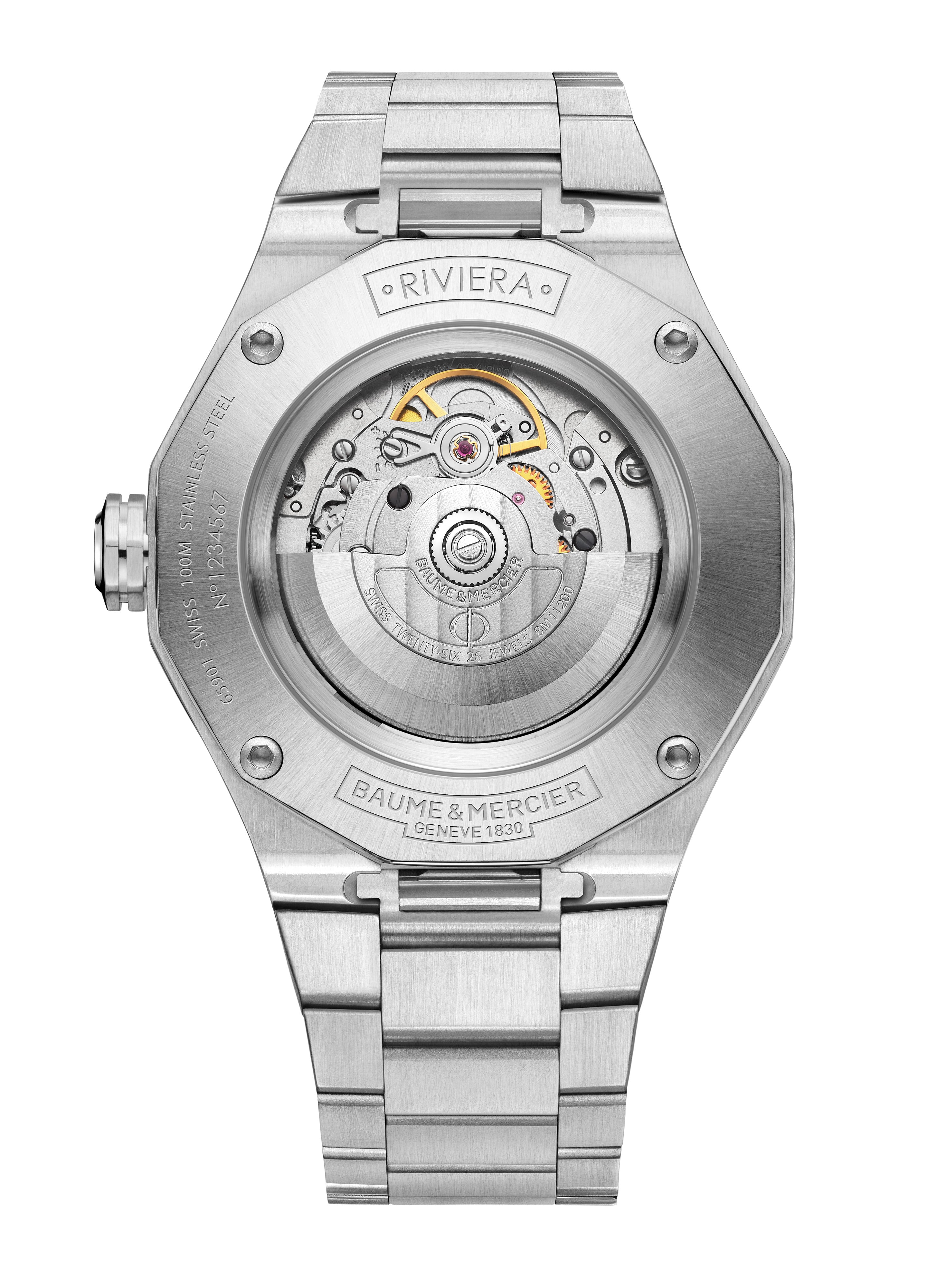 Baume mercier stainless steel watch best sale