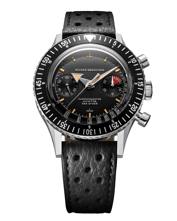 Nivada Grenchen Chronomaster Broad Arrow 41mm Automatic 85041M – Ansicht 10