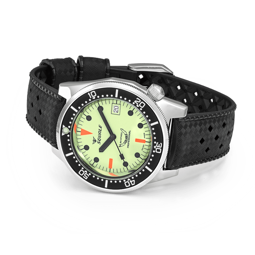 Squale 1521 Full Luminous Kautschukband 1521FULL.HT – Ansicht 3