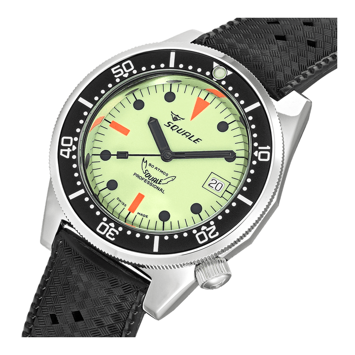 Squale 1521 Full Luminous Kautschukband 1521FULL.HT – Ansicht 4