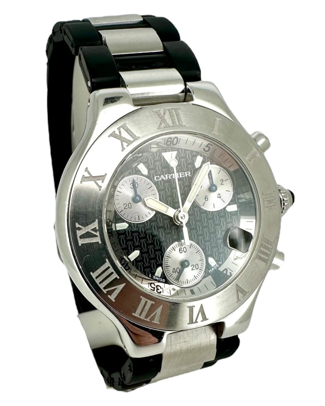 Cartier Chronograph 21 Referenz 2424