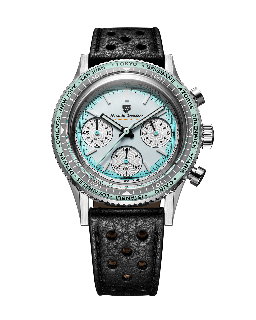 Nivada Grenchen Chronoking Racing II Grey 87056Q – Ansicht 2
