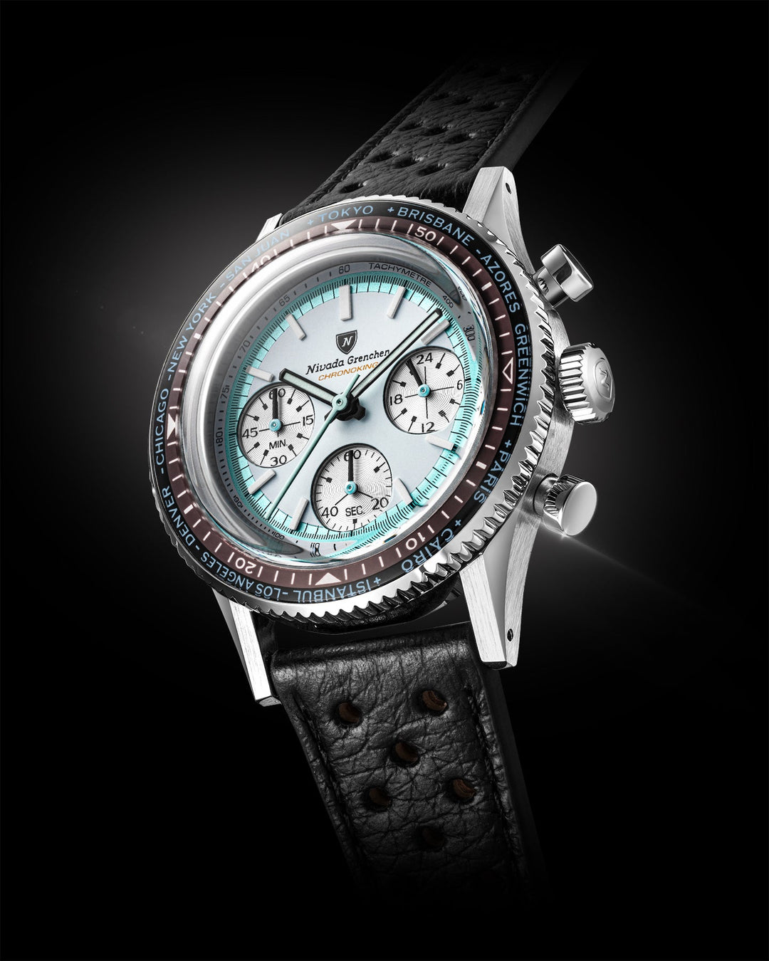 Nivada Grenchen Chronoking Racing II Grey 87056Q – Ansicht 5