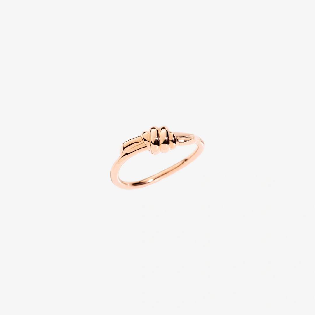 Ring Nodo Rosegold