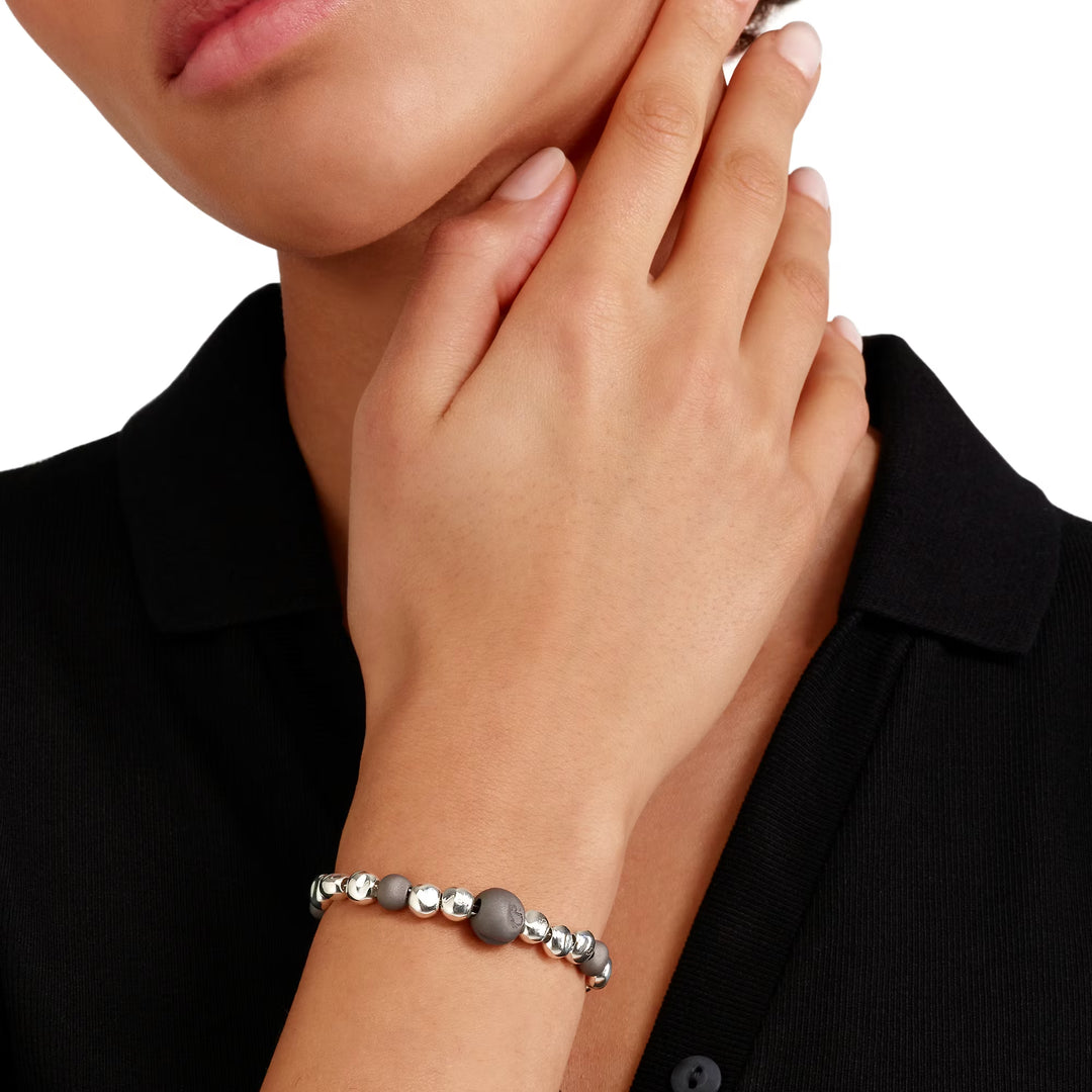 Armband Pepita aus Silber und Titan