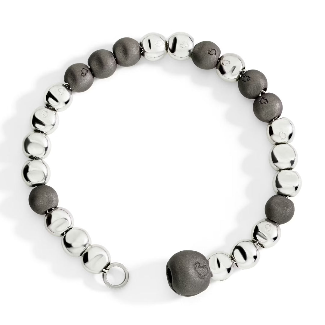 Armband Pepita aus Silber und Titan