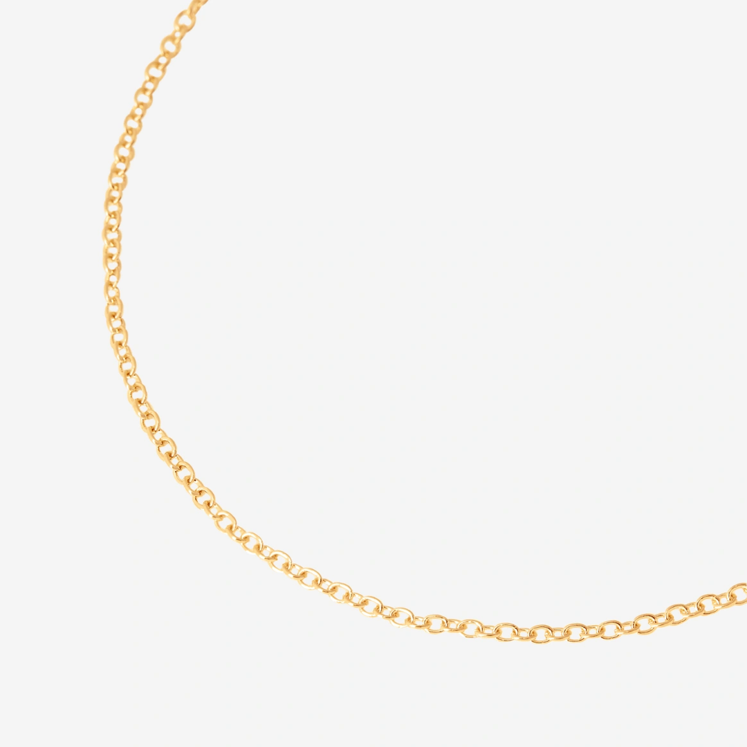 Halskette Essentials Gelbgold