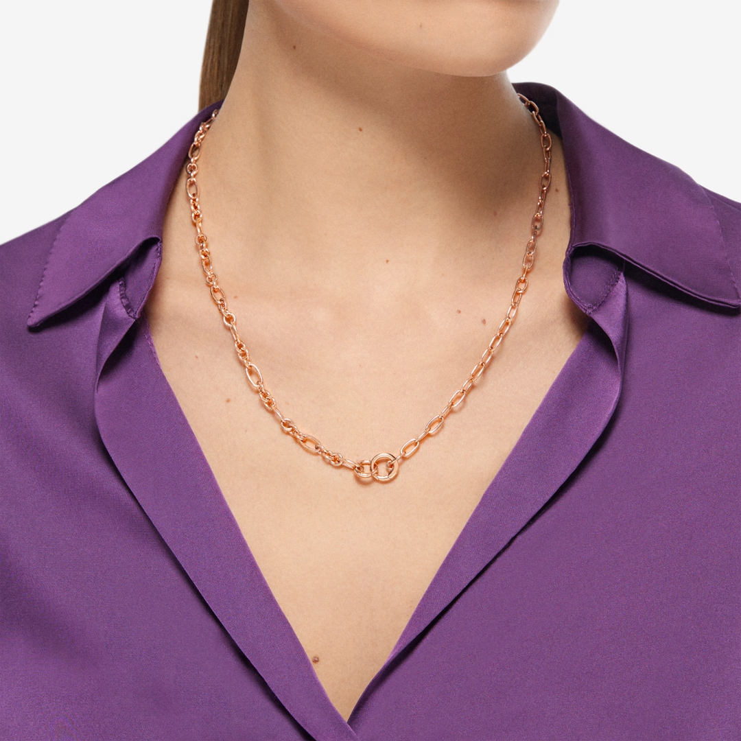 Halskette Essentials mit 2 aufklappbaren Gliedern