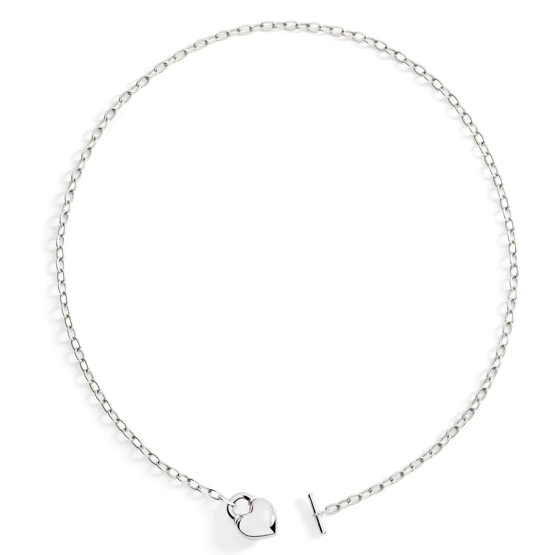 Halskette Herz Bold Silber