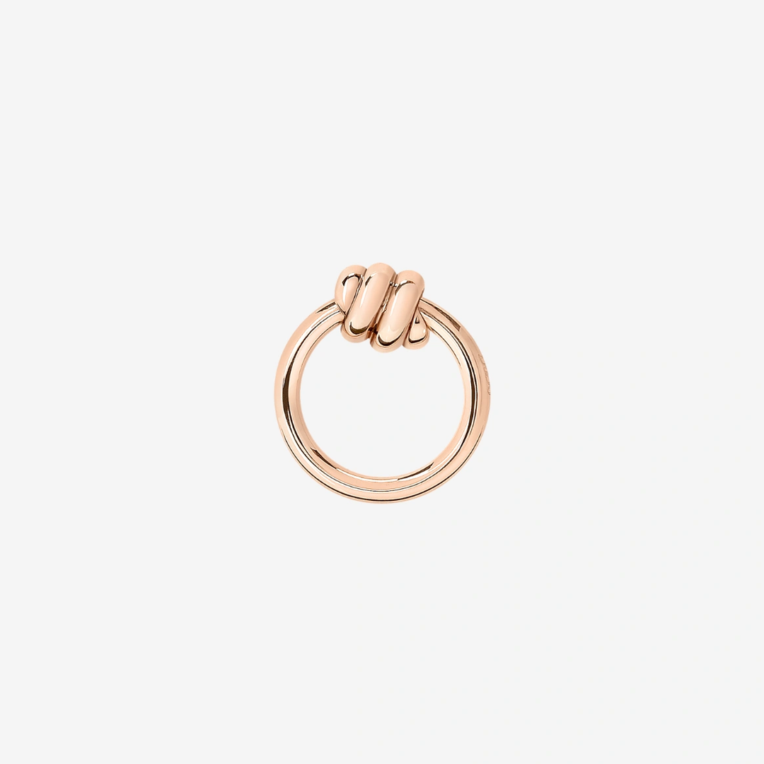 Ohrring Nodo Rosegold Einzeln