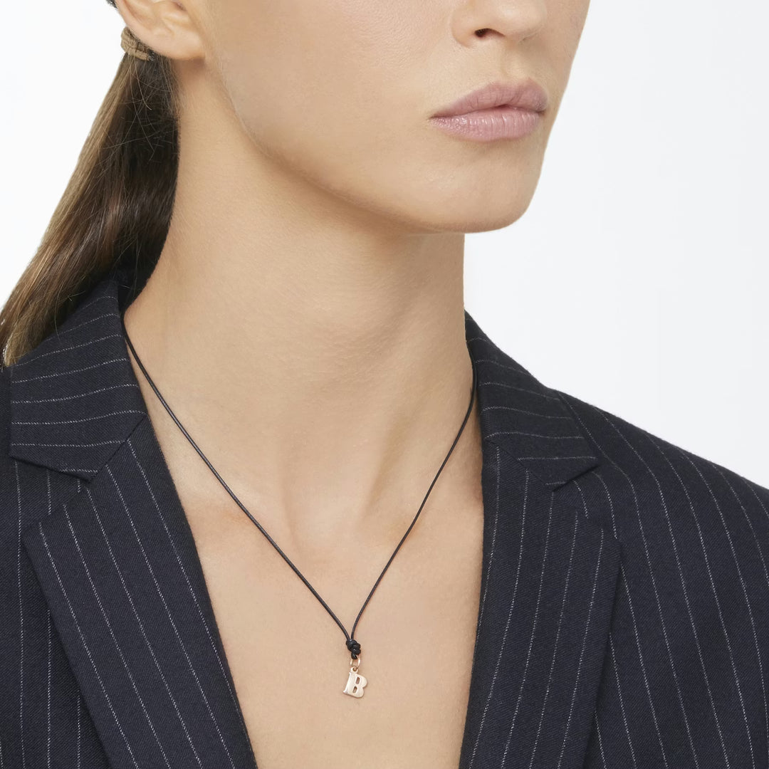 Anhänger Buchstabe B aus Roségold