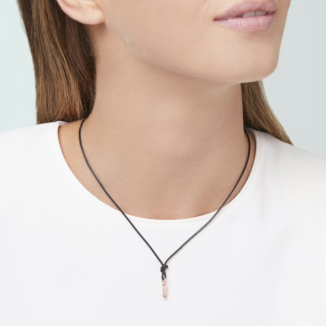 Anhänger Buchstabe I aus Roségold