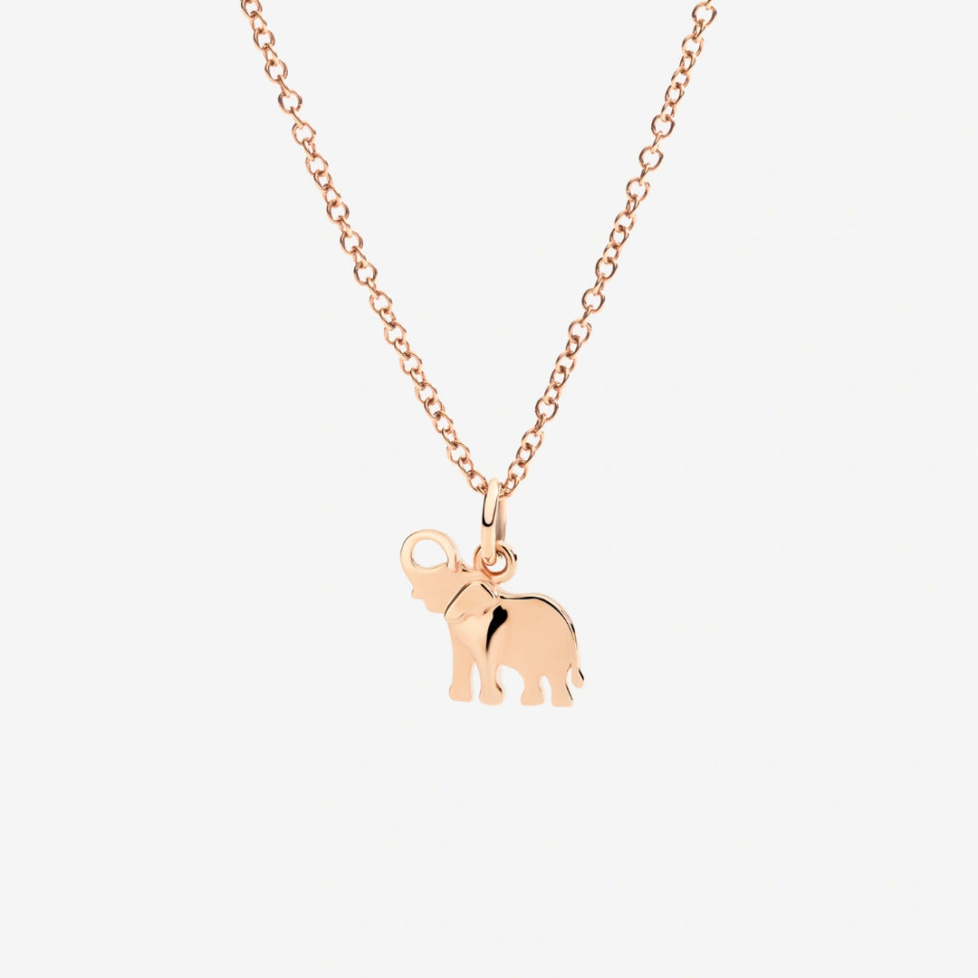 Anhänger Elefant Aus Roségold