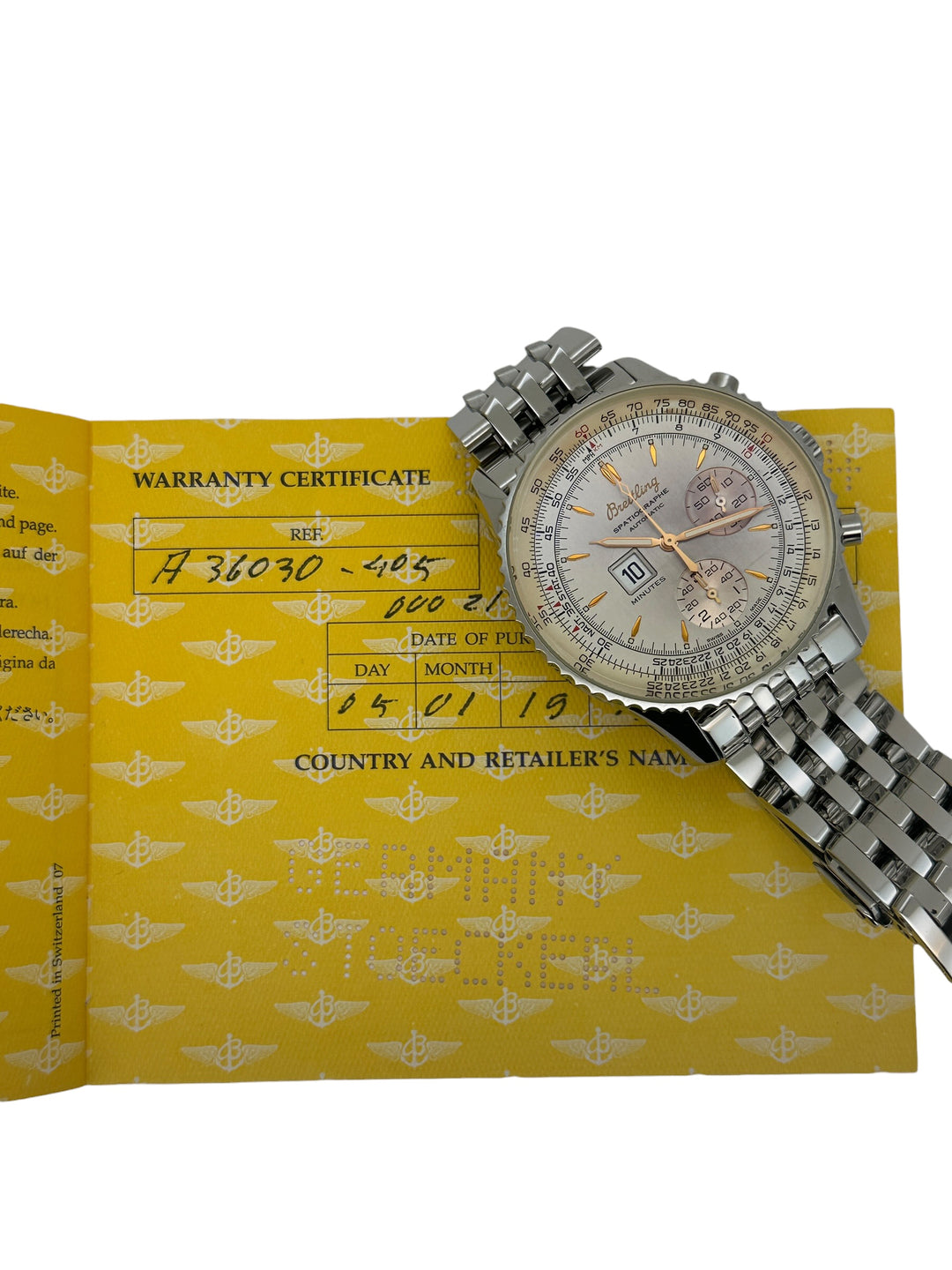 Breitling Spatiographe Ref.: A36030