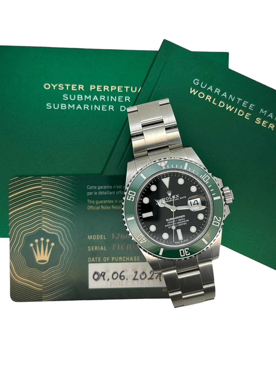 Rolex Submariner Date Referenz 126610LV