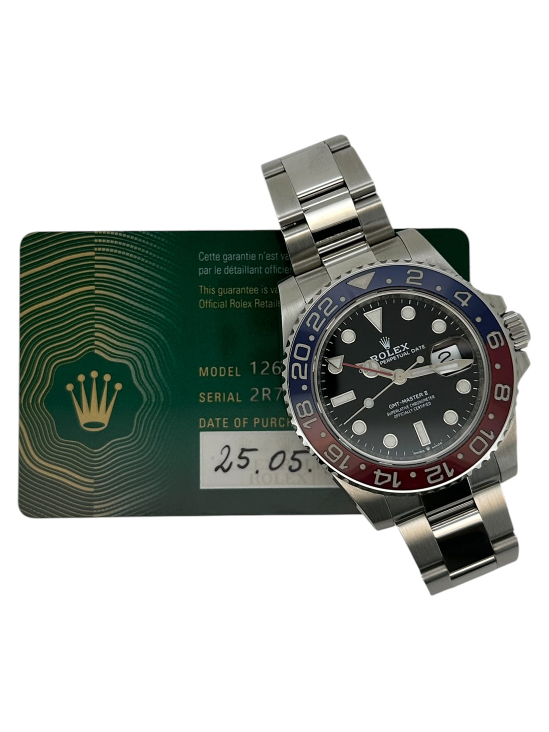 GMT-Master II Pepsi Referenz 126710BLRO