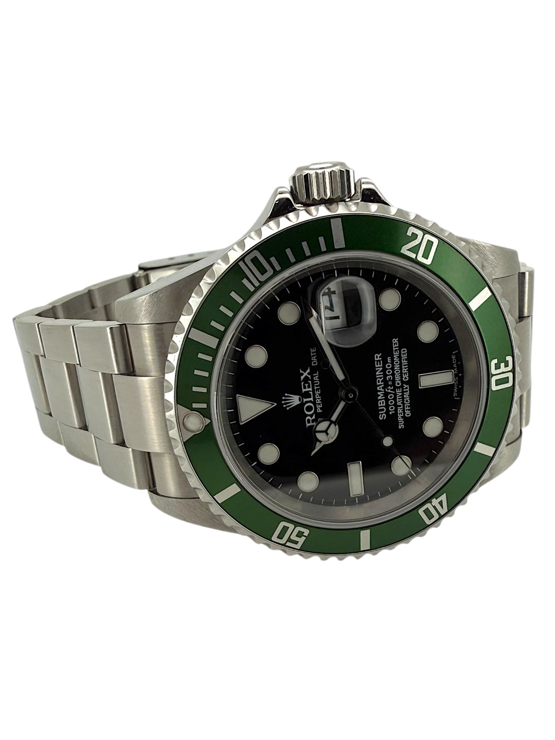 ROLEX Submariner Date Referenz 16610LV *Full Set* LC100