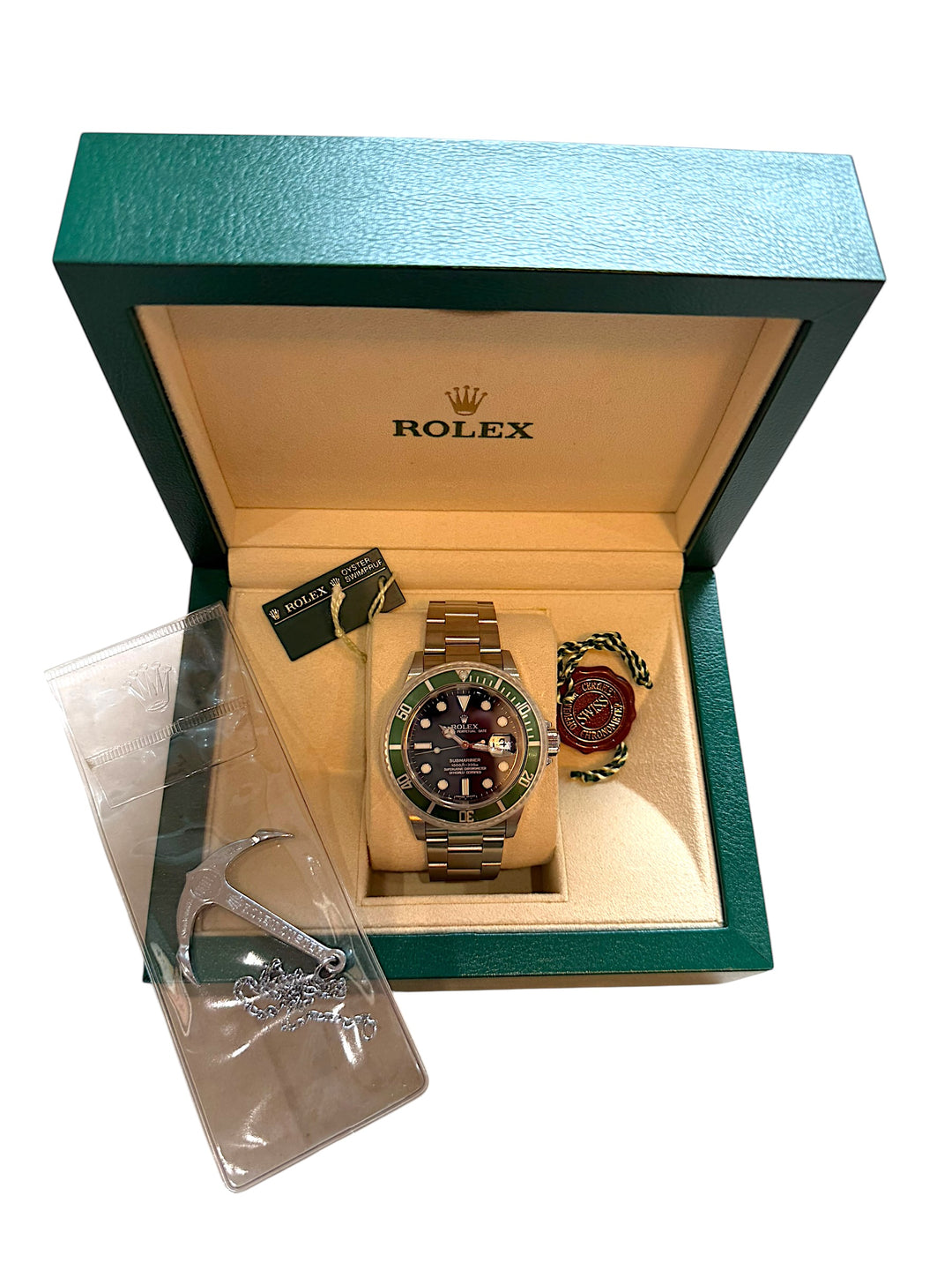 ROLEX Submariner Date Referenz 16610LV *Full Set* LC100