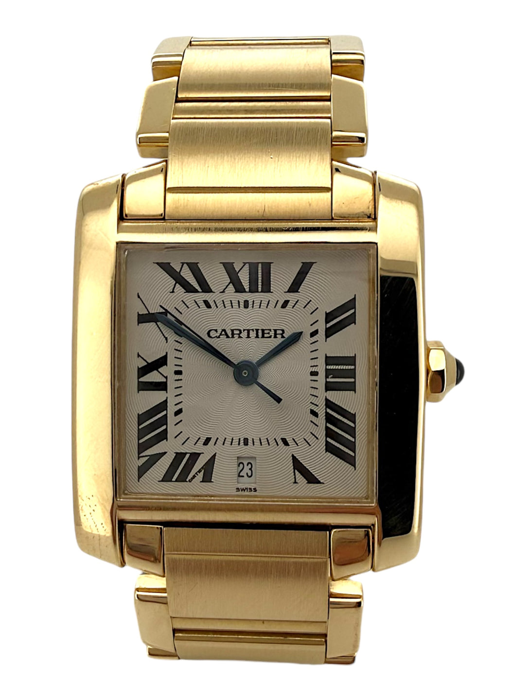 Tank Francaise Yellow Gold 32x28 mm Automatik Ref.: 1840