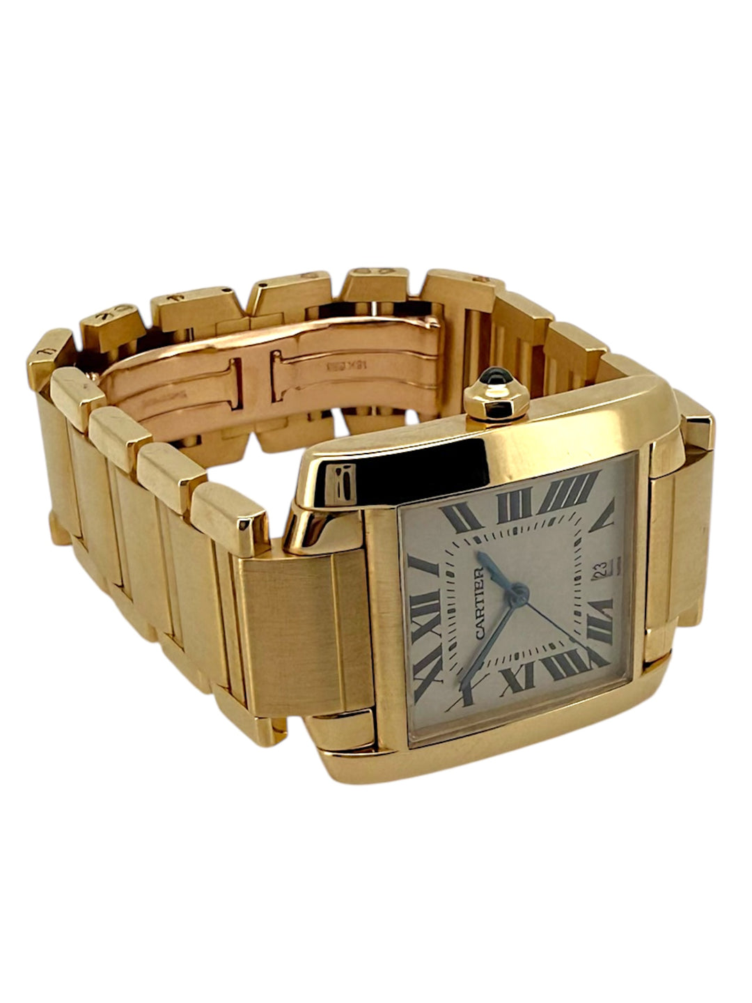 Tank Francaise Yellow Gold 32x28 mm Automatik Ref.: 1840