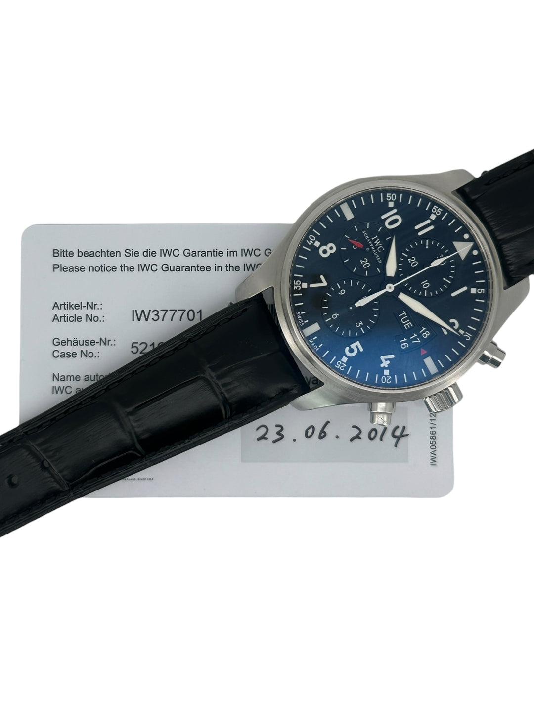 IWC Fliegeruhr Chronograph Ref.: IW377701