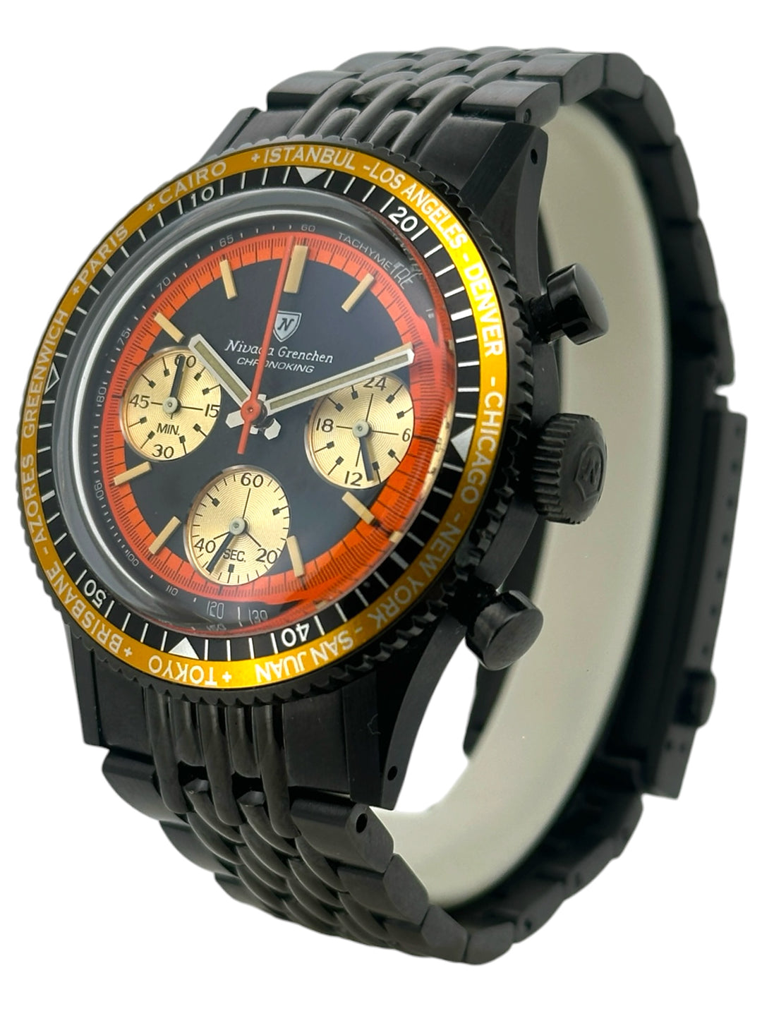 Nivada Grenchen Chronoking Mecaquartz Ref. 87041Q04 – Ansicht 3