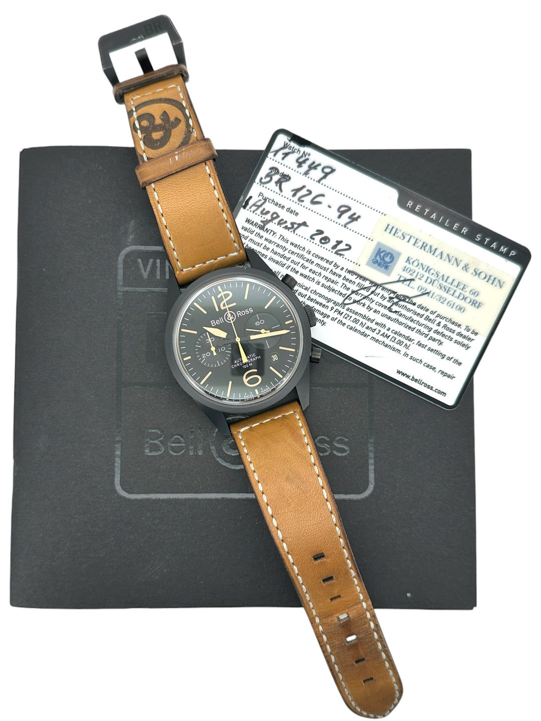 Bell & Ross Vintage BR 126 Chronograph Ref. BR126-94 – Ansicht 9