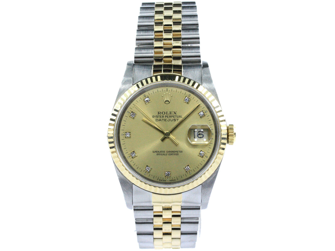 ROLEX Datejust Baujahr 1990 Referenz 16233