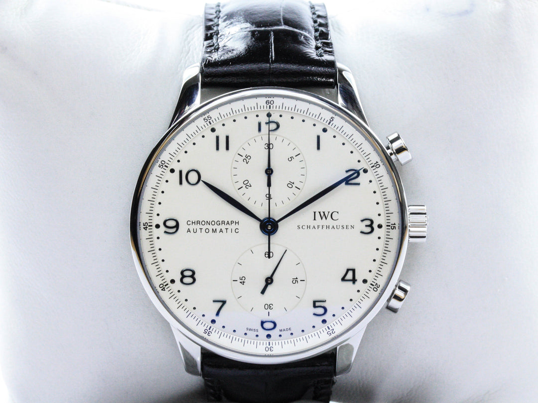 IWC Portugieser Chronograph Bucherer Referenz IW371417