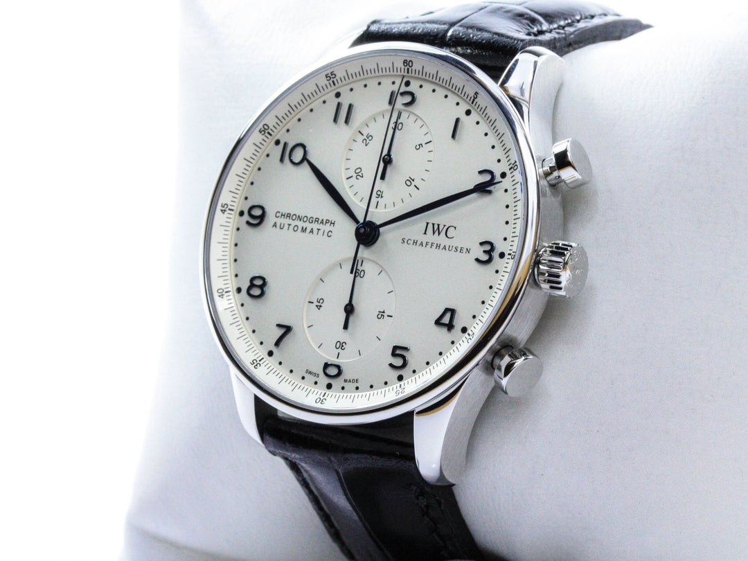 IWC Portugieser Chronograph Bucherer Referenz IW371417