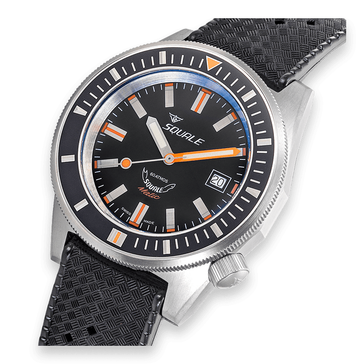 Squale Matic Satin Black Kautschukband MATICXSG.HT – Ansicht 4