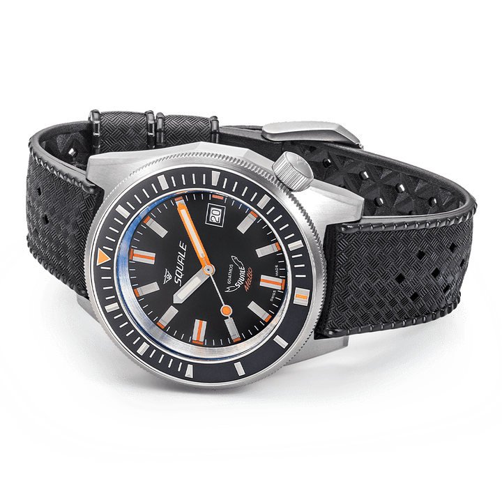 Squale Matic Satin Black Kautschukband MATICXSG.HT – Ansicht 3