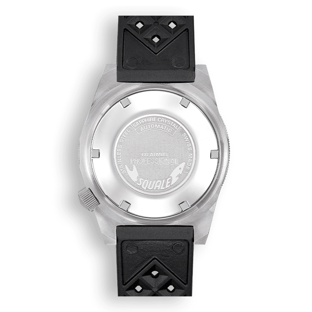 Squale Matic Satin Black Kautschukband MATICXSG.HT – Ansicht 2